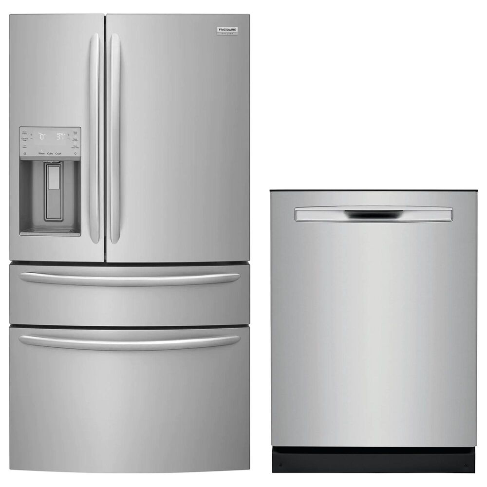 Frigidaire Gallery 2-Piece Kitchen Package with French Door Refrigerator - Stainless Steel, , large