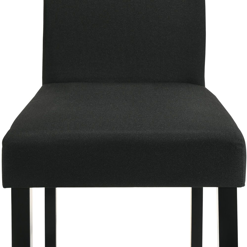 Crown Mark Resia Side Chair in Black, , large