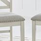 Ashley Robbinsdale Counter Height Barstool in White (Set of 2), , large