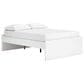Ashley Onita Full Platform Bed with No Headboard in White, , large
