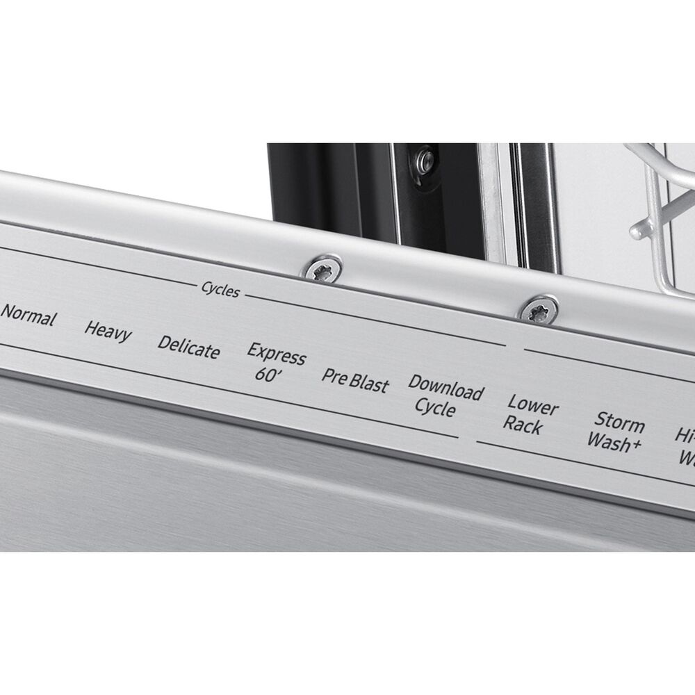 Samsung 24&quot; Built-In Bar Handle Dishwasher with StormWash+ in Fingerprint Resistant Stainless Steel, , large