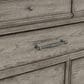 Chapel Hill Madison Ridge 5-Piece King Storage Bedroom Set in Bluff Gray, , large