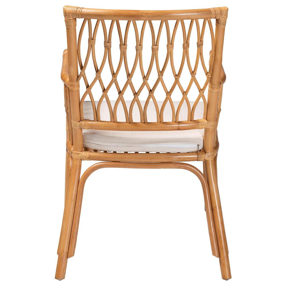 Baxton Studio Maisa Arm Chair in Neutral, , large