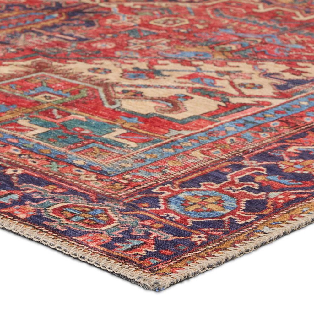 Jaipur Garcia Lucinda 5&#39; x 8&#39; Rooibos Tea and Purple Area Rug, , large
