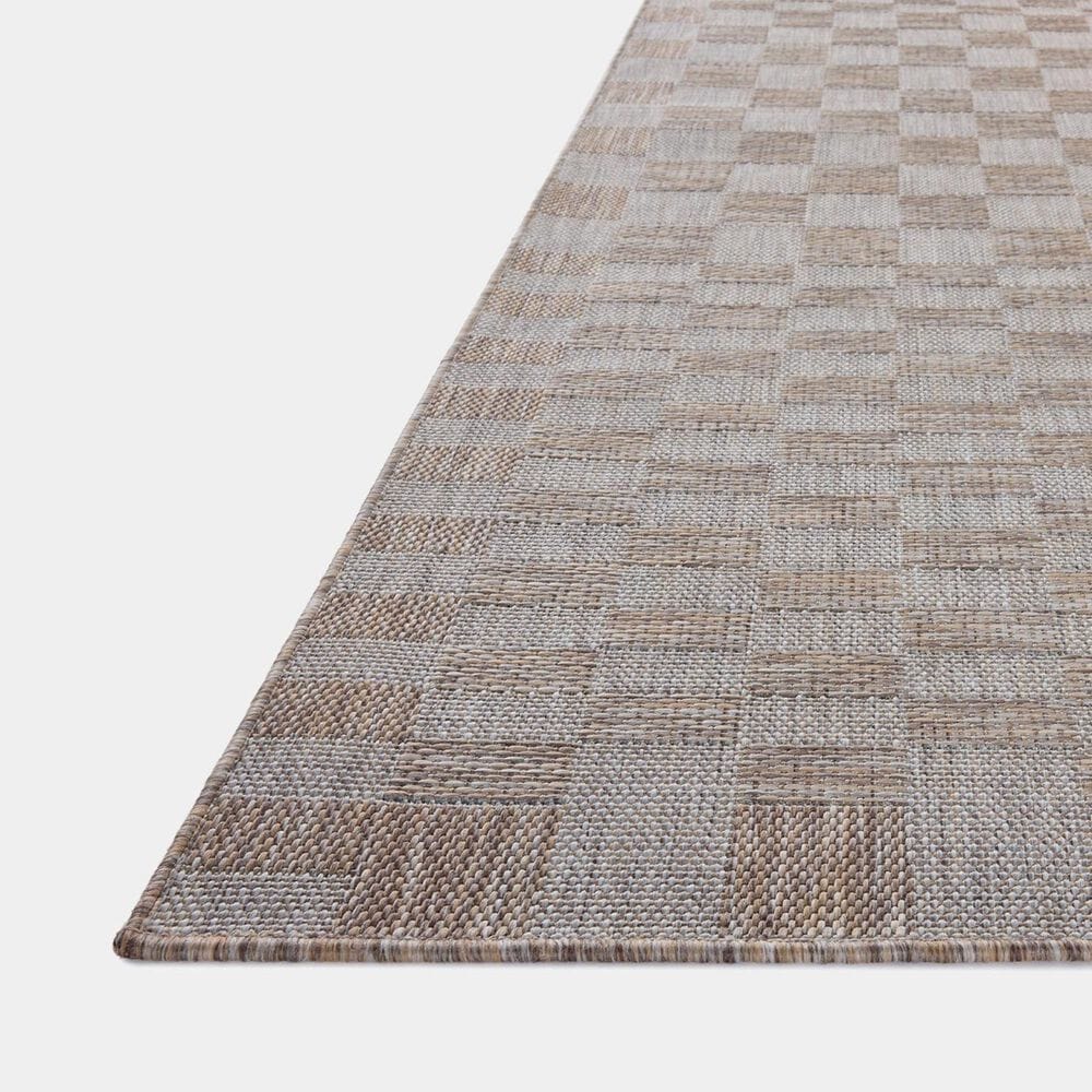 Amber Lewis x Loloi Topanga Natural and Dove 9&#39;2&quot; x 12&#39; Indoor/Outdoor Area Rug, , large