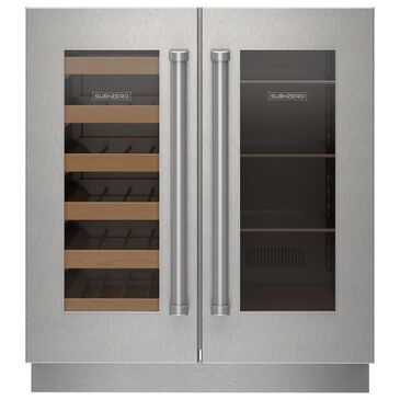 Sub-Zero 39" Dual Kickplate in Stainless Steel, , large