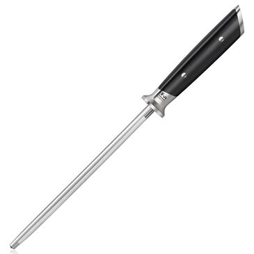 Cangshan Helena 8" Honing Steel in Black, , large