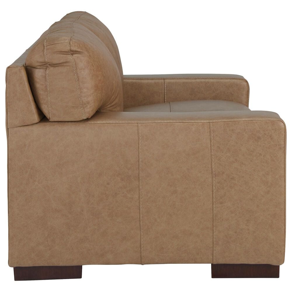 Signature Design by Ashley Lombardia Stationary Loveseat in Tumbleweed, , large