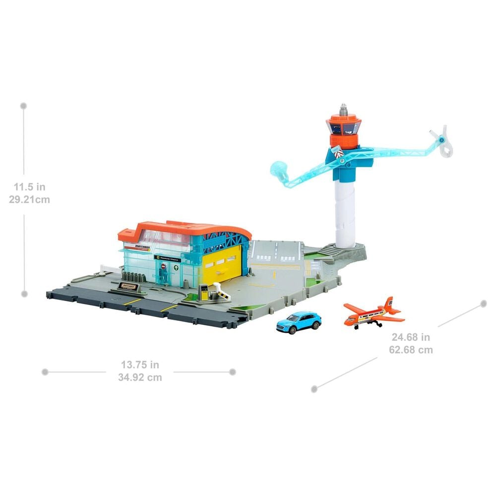 Matchbox Airport Takeoff Adventure Playset in Multicolor, , large