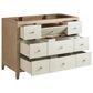 James Martin Vanities Celeste 48" Single Vanity in Sun-washed Oak with Embossed Shagreen and with 3 cm Arctic Fall Solid Surface Top, , large