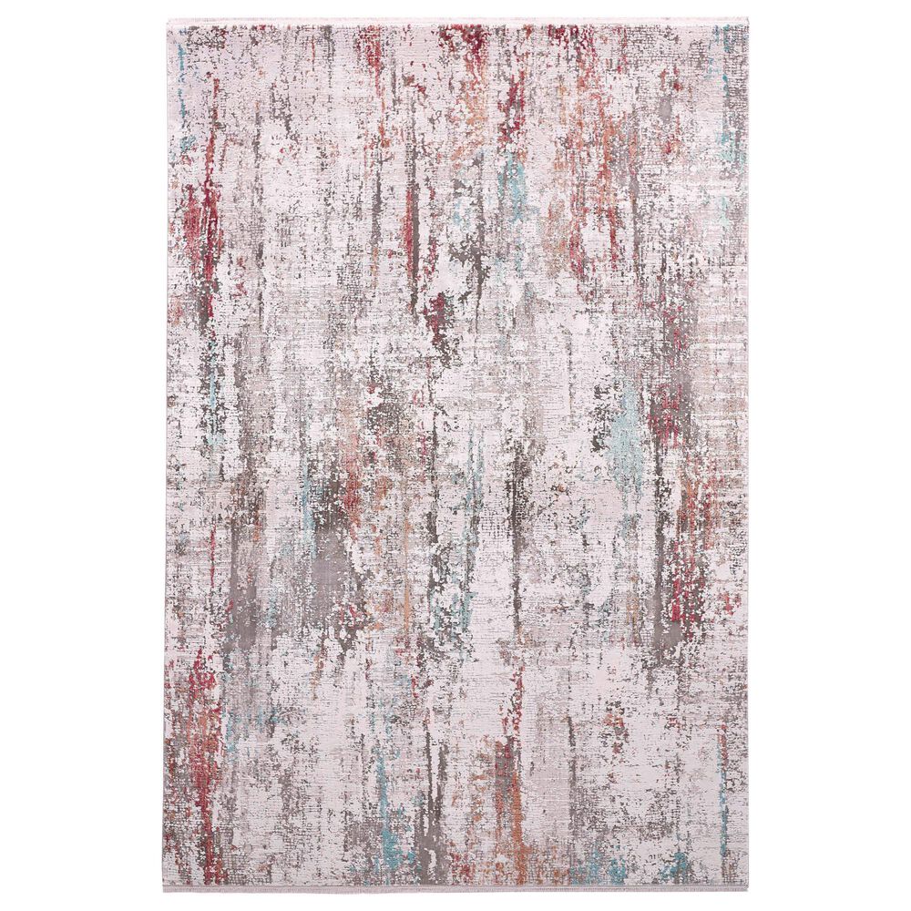 Feizy Cadiz 2"2" x 3"2" Ivory and Multicolor Area Rug, , large