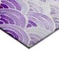 Dalyn Rug Company Seabreeze Geometric 5" x 7"6" Violet Area Rug, , large