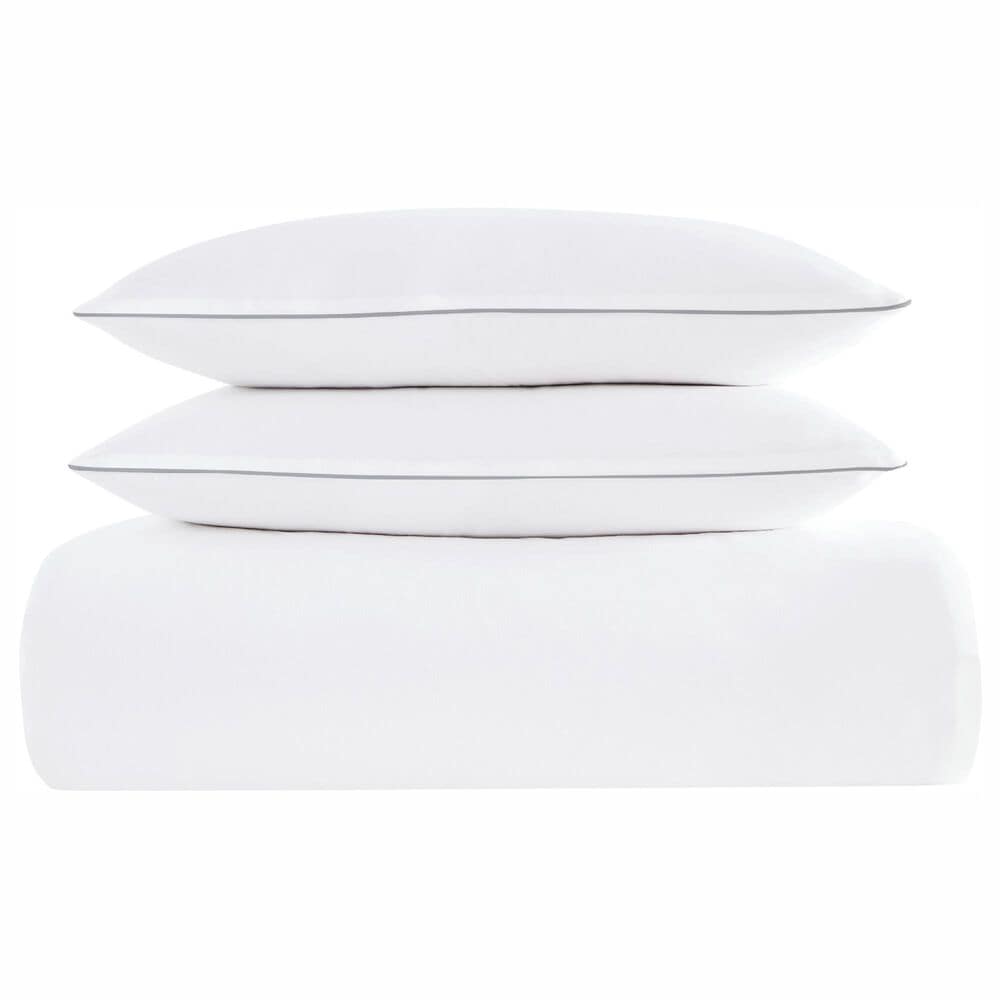Pem America Christian Siriano New York 3-Piece King Duvet Set in White, , large