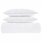 Pem America Christian Siriano New York 3-Piece King Duvet Set in White, , large