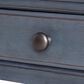 Legends Furniture Americana Executive Desk in Corduroy Blue, , large