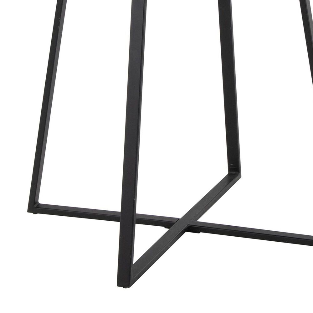 LumiSource Cosmo Square Dinette Table in Black - Table Only, , large