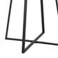 LumiSource Cosmo Square Dinette Table in Black - Table Only, , large