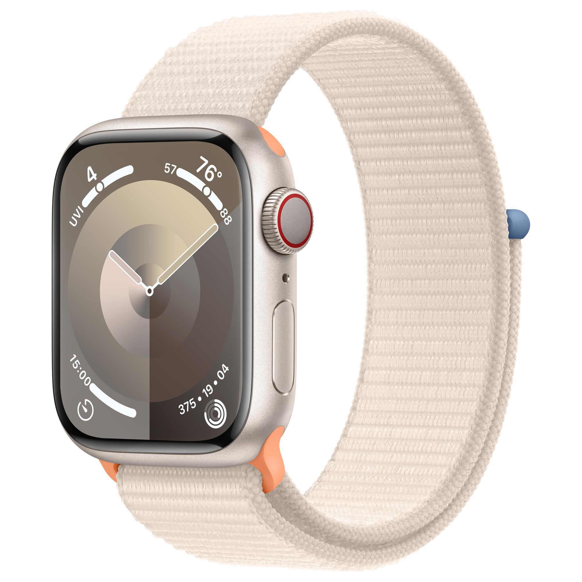 Apple Watch Series 9 GPS Cellular 41mm Starlight Aluminum