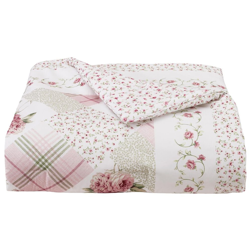 Royal Court Bungalow 4-Piece Full Comforter Set in Rose, , large