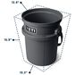 YETI LoadOut 5-Gallon Bucket in Seafoam, , large
