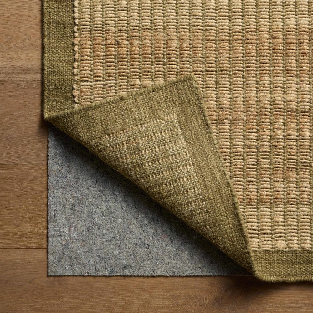 Amber Lewis x Loloi Lilah Natural and Olive 8'6" x 11'6" Area Rug, , large