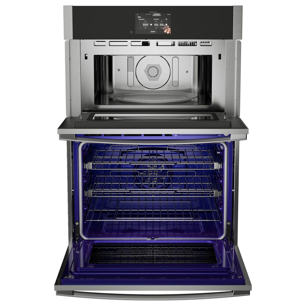 GE Profile 30&quot; Double Electric Wall Oven with Convection in Stainless Steel, , large