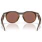 Oakley Sunglasses Meta HSTN Sunglasses with Prizm Deep Water Polarized Lenses in Smoke Brown, , large