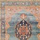 Magnolia Home Graham GRA-02 2"3" x 4" Blue and Sunrise Scatter Rug, , large