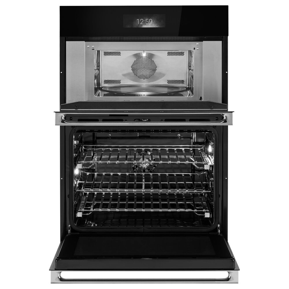 JennAir Noir 30" Smart Microwave Wall Oven Combination with MultiMode in Stainless Steel, , large