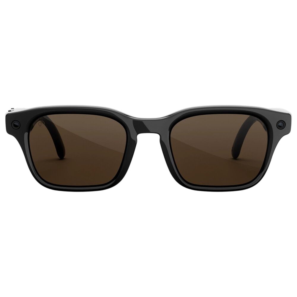 Meta Adventurer Glasses with Brown Lens in Classic Black, , large