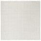Safavieh Natura NAT402A 6" Square Grey and Ivory Area Rug, , large