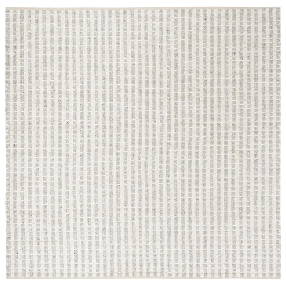 Safavieh Natura NAT402A 6" Square Grey and Ivory Area Rug, , large