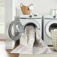 Nourison Astra Machine Washable 6"7" x 9" Silver and Grey Area Rug, , large