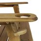 Noble House Bellwood Patio Adirondack Chair in Natural (Set of 2), , large