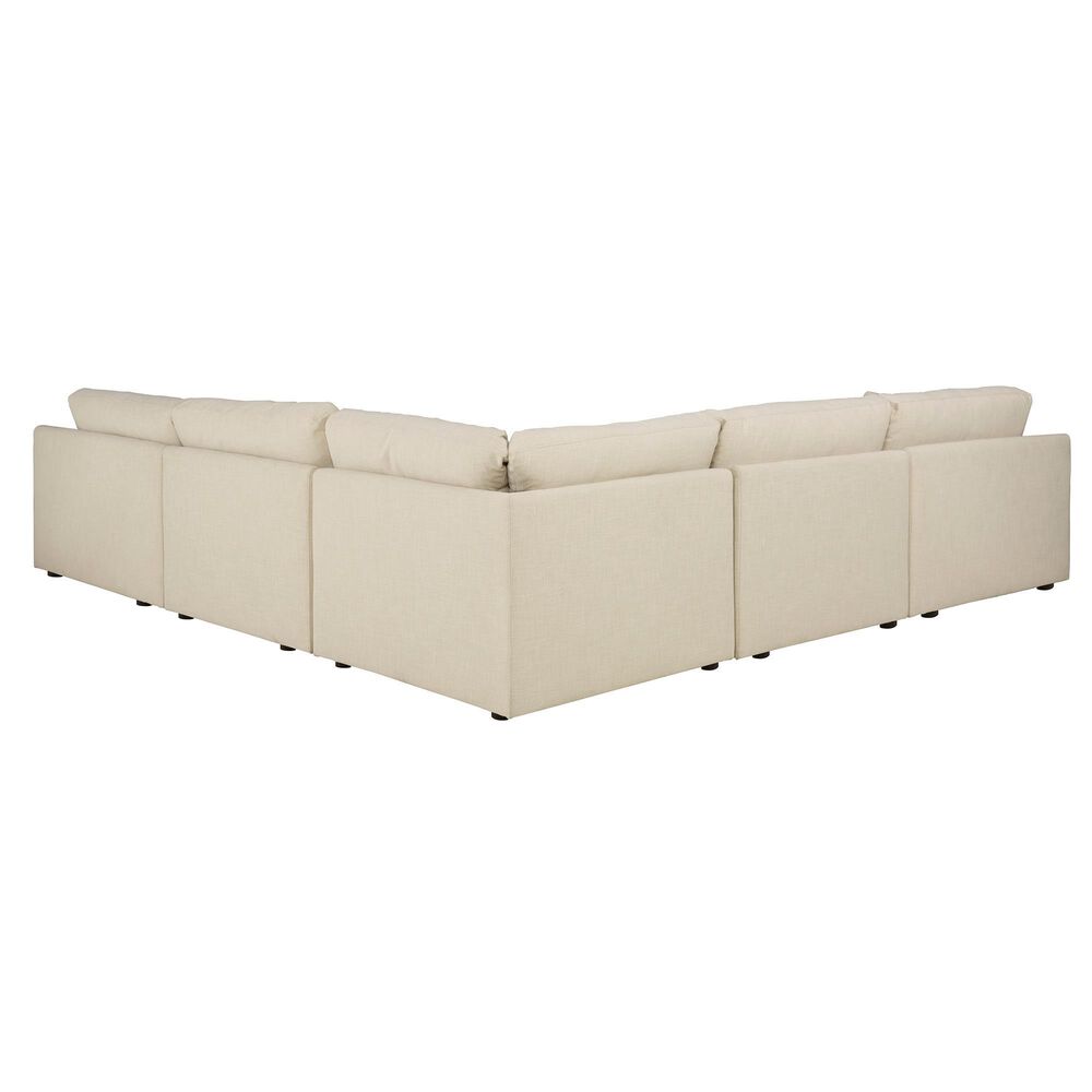 Ashley Elyza 5-Piece L-Shaped Sectional in Linen, , large