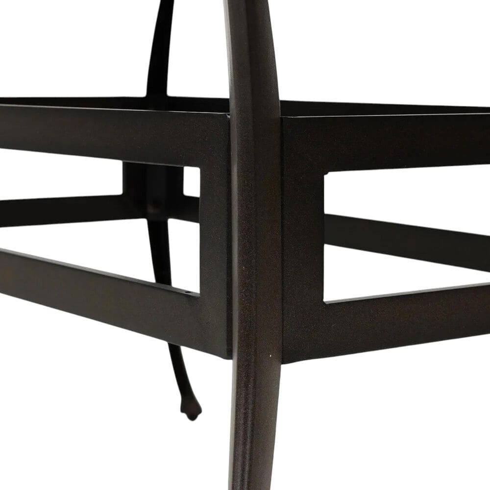 GatherCraft Galatia 7-Piece Rectangular Patio Dining Set in Bronze, , large