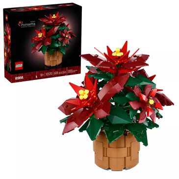 LEGO Poinsettia from the Botanical Collection, , large