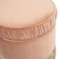 Jennifer Taylor Home Serena Storage Bench with Tufted Bullion Fringe in Peach Orange, , large
