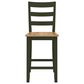 Ashley Gesthaven 5-Piece Counter Dining Set in Natural and Green , , large