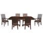 Homelegance Lordsburg 7-Piece Rectangular Dining Set in Brown Cherry, , large