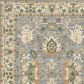 Oriental Weavers Lucca Oriental Border 6"7" x 9"6" Blue Area Rug, , large