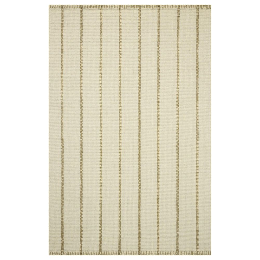 Amber Lewis x Loloi Harlan Ivory and Sage 9"6" x 13"6" Area Rug, , large