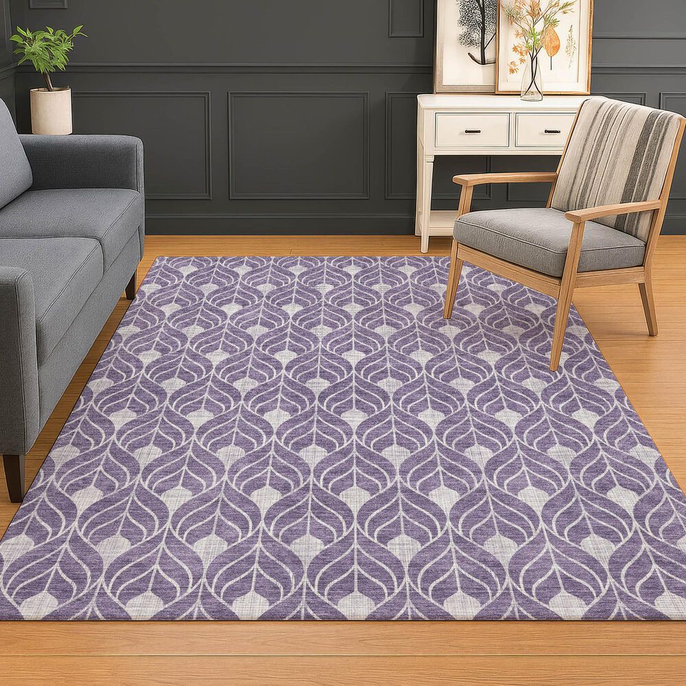 Dalyn Rug Company The Reserve TR10 Plum 5&#39; x 7&#39;6&quot; Indoor/Outdoor Area Rug, , large