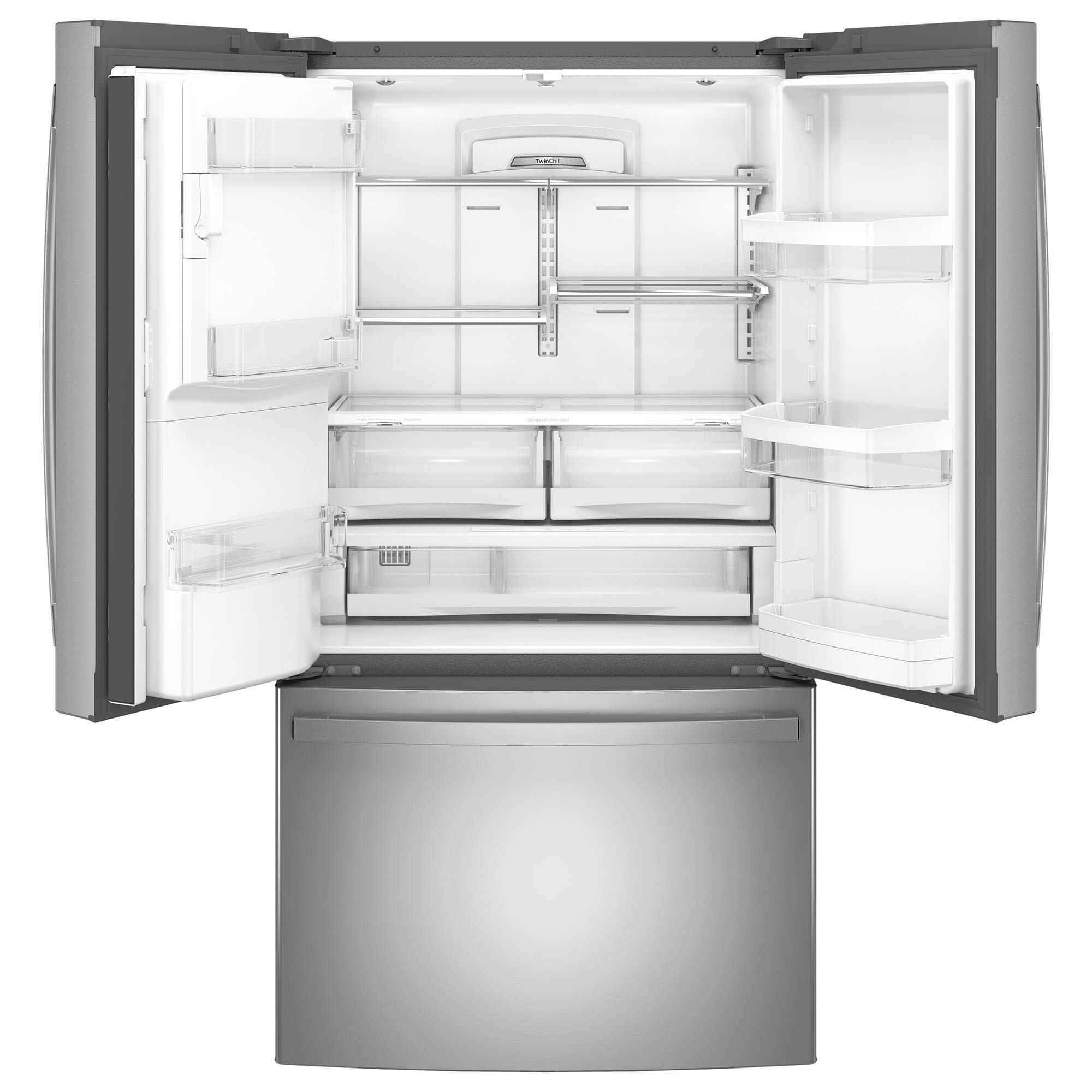 GE Appliances 22.1 Cu. Ft. Counter Depth French Door Refrigerator