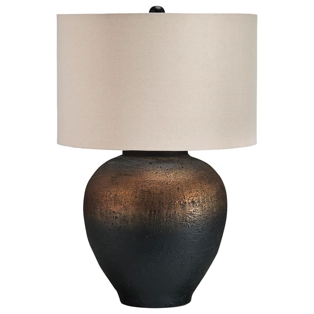 Ashley Newgerhard Table Lamp in Brown and Black, , large