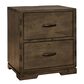 Eastern Shore Dovetail 2 Drawer Nightstand in Graphite with USB Ports, , large