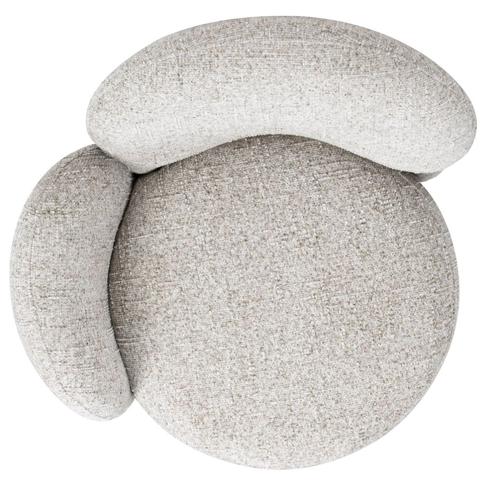 Jennifer Taylor Home Duo Left Arm Facing Swivel Accent Chair in Multi-Greige Beige, , large