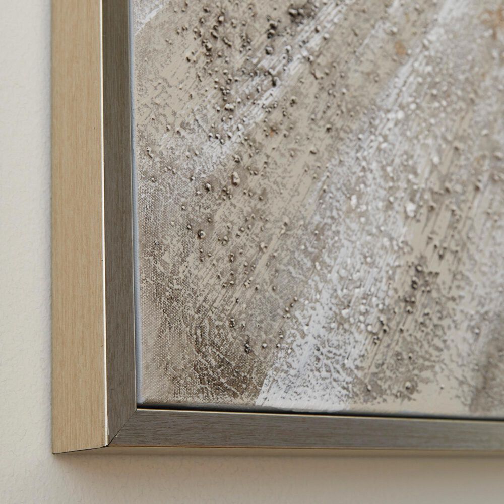 Ashley Waldard 60" x 36" Wall Art in Gray, Taupe and White, , large