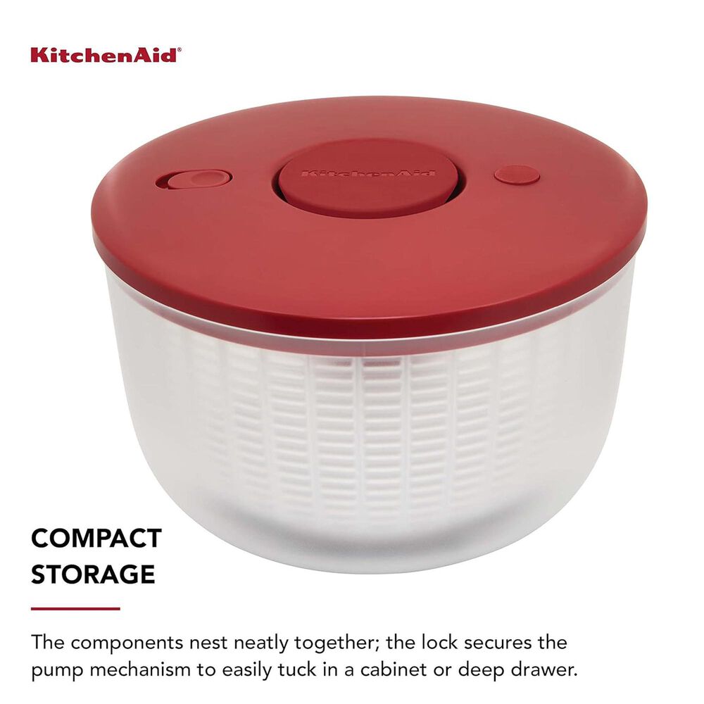 KitchenAid Universal Salad Spinner in Empire Red, , large