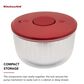 KitchenAid Universal Salad Spinner in Empire Red, , large